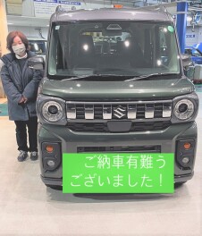 スペーシアご納車させて頂きました！